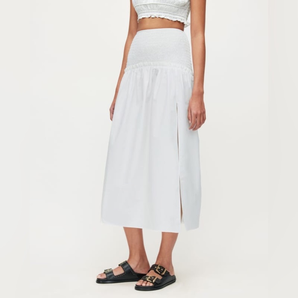 ✨Stunning ALLSAINTS NWOT Alex Smocked Maxi Skirt Sz US6 UK10